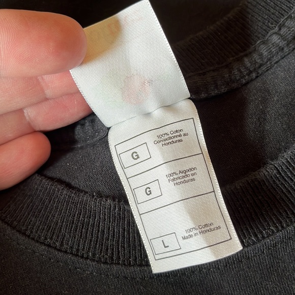 Vintage CORVETTE Size Large Race-Flags Logo Graphic Cotton Longsleeve TeeShirt - Picture 9 of 13